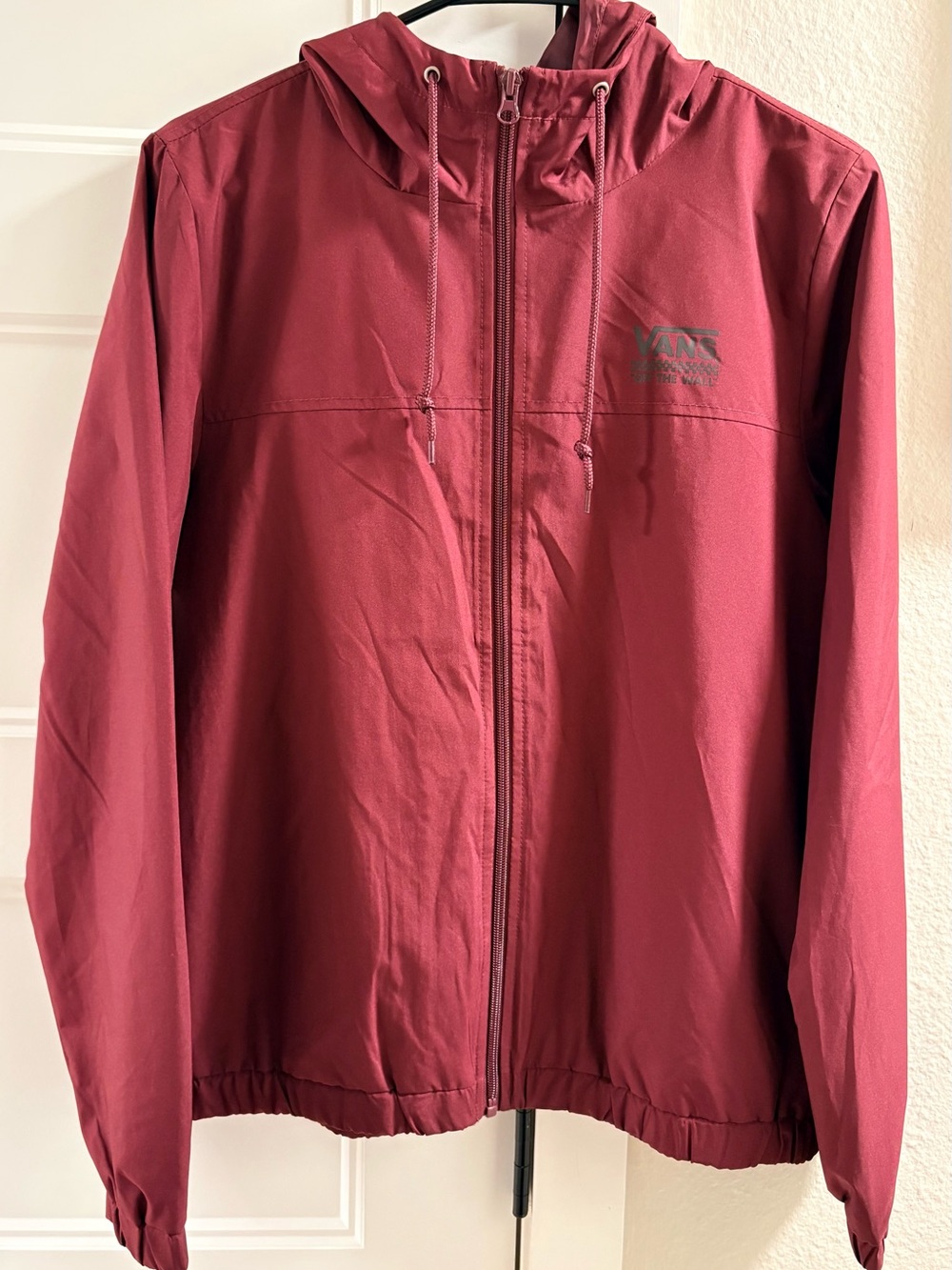 Vans Burgundy Windbreaker - New